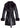 Julia & Stella by Maximilian Belted Leather Short Coat with Shearling Trim-Maximilian