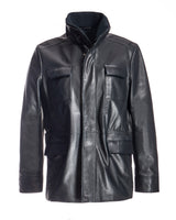 Men's Leather Jacket- Maximilian