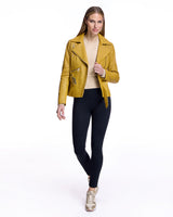 Belted Leather Jacket