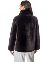 Maximilian Shearling Zipper Jacket-Maximilian
