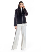 Maximilian Shearling Zipper Jacket-Maximilian