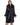 Julia & Stella by Maximilian Belted Leather Short Coat with Shearling Trim-Maximilian