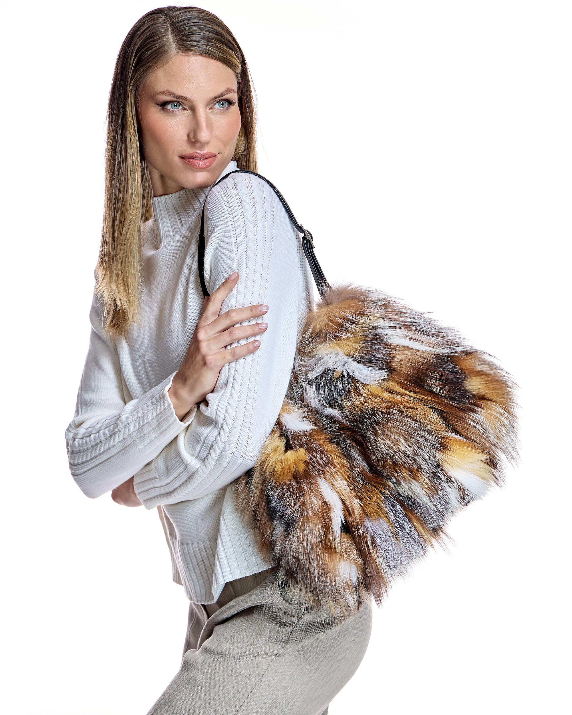 Fox Section Handbag