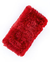 Diadema de piel de oveja tejida