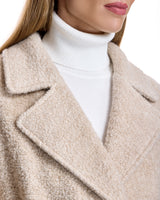 Wool blend Belted Coat