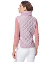Shearling Lamb Vest with Poly Back
