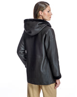 Hooded Nappa Shearling Jacket-Maximilian
