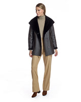 Hooded Nappa Shearling Jacket-Maximilian