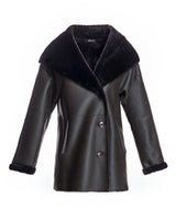 Hooded Nappa Shearling Jacket-Maximilian