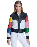 Leather Racing Jacket-