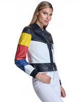Leather Racing Jacket-