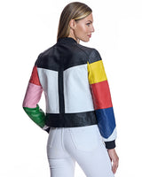 Leather Racing Jacket-
