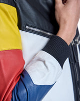 Leather Racing Jacket-