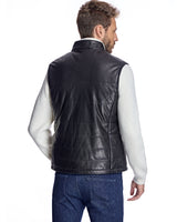 Men's Leather Vest