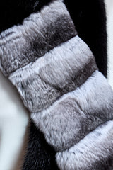 Mink and Chinchilla Scarf