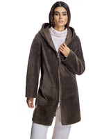 37" Hooded Lambswool Jacket-Maximilian