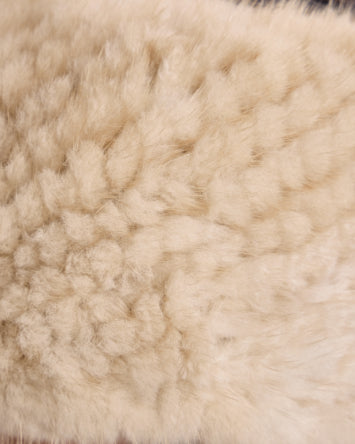 Knitted mink jacket hot sale