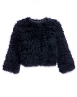 Cropped Feather Bolero- Maximilian