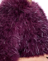 Metallic Feather Bolero-Maximilian