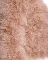 Collarless Feather Bolero-Maximilian