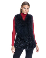 Feather Vest