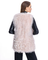 Feather Vest
