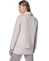 Maximilian Wool Jacket with Mink Vest