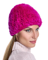 Knitted Rex Rabbit Hat