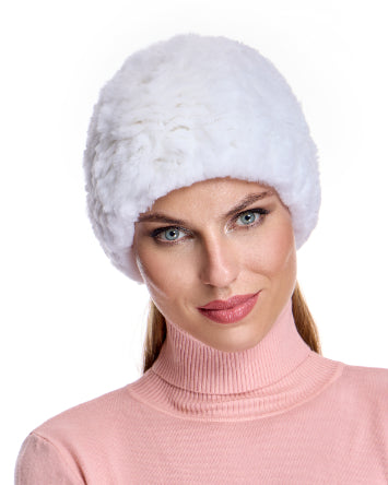 Knitted Rex Rabbit Hat