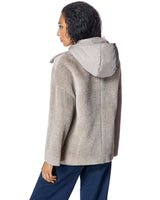 Alpaca Blend Pea Jacket-Maximilian