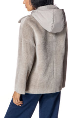 Alpaca Blend Pea Jacket