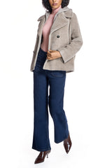Alpaca Blend Pea Jacket