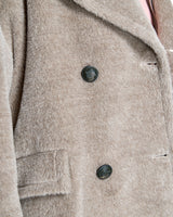Alpaca Blend Pea Jacket-Maximilian
