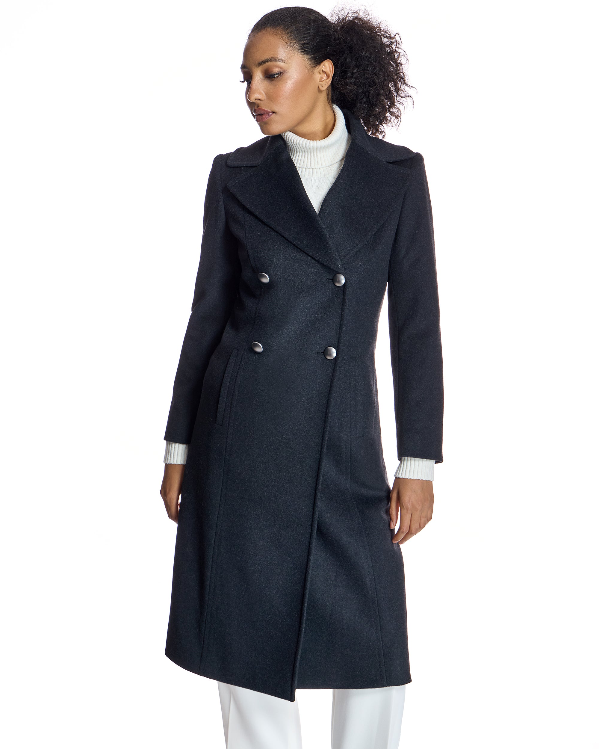 Italian Wool blend Coat- Maximilian