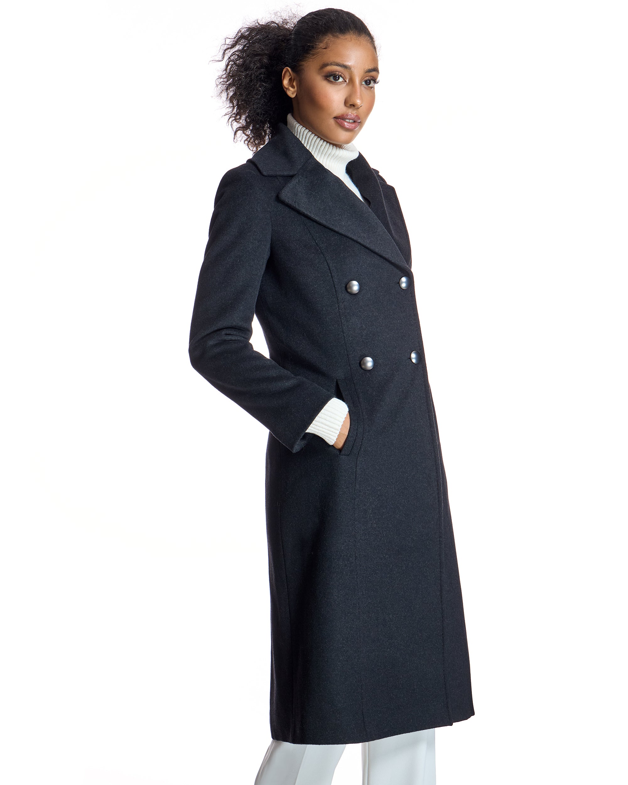Italian Wool blend Coat- Maximilian