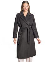 Belted Italian Wool blend Coat-Maximilian