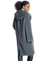 Alpaca blend Hooded Coat-Maximilian