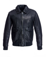 Men's Leather Bomber