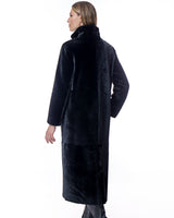 Shearling Maxi Coat-Maximilian