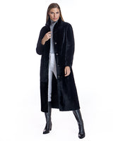 Shearling Maxi Coat-Maximilian