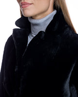 Shearling Maxi Coat-Maximilian