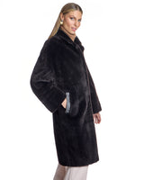 Oversized Reversible Shearling Coat