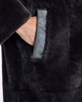 Oversized Reversible Shearling Coat