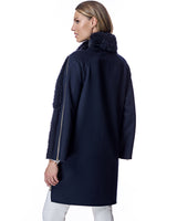 Mixed Media Shearling Coat- Maximilian