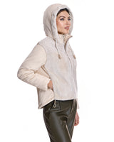 Quilted Lamb Jacket with Hood-Maximilian
