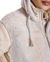 Quilted Lamb Jacket with Hood-Maximilian