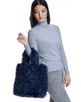 Shearling Lamb Handbag-Maximilian