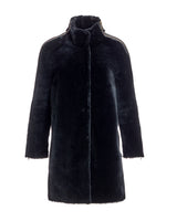 Leather and Shearling Coat - Maximilian