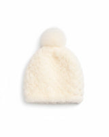 Dyed Knitted Shearling Lamb Hat