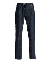 Leather Tie Waist Pants- Maximilian